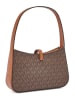 Michael Kors Schultertasche in Dunkelbraun - (B)23,5 x (H)20 x (T)10 cm