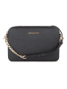 Michael Kors Leder-Umhängetasche in Schwarz - (B)23 x (H)16 x (T)6 cm