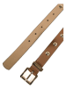 Michael Kors Leder-Gürtel in Hellbraun