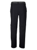 Killtec Zipp-Off-Funktionshose "KOS 13" in Schwarz