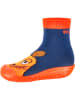 Playshoes Badeschuhe in Blau/ Orange