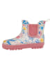 Playshoes Gummistiefel in Rosa/ Weiß/ Bunt