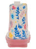 Playshoes Rubberlaarzen lichtroze/wit/meerkleurig