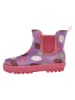 Playshoes Gummistiefel in Lila/ Rosa