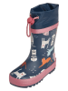 Playshoes Gummistiefel "Katzen" in Blau