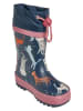 Playshoes Gummistiefel "Katzen" in Blau