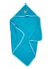 Playshoes Kapuzenbadetuch "Meerestiere" in Blau