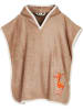 Playshoes Badeponcho "Wilde dieren" lichtbruin