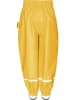 Playshoes Spodnie przeciwdeszczowe w kolorze żółtym