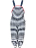 Playshoes Regentuinbroek donkerblauw/wit