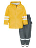 Playshoes 2tlg. Regenoutfit in Gelb/ Anthrazit