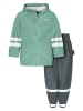 Playshoes 2tlg. Regenoutfit in Grün/ Anthrazit