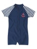 Playshoes Badpak "Maritim" wit/donkerblauw
