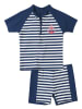 Playshoes 2-częściowy zestaw kąpielowy "Maritime" w kolorze biało-granatowym