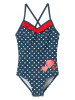 Playshoes Badeanzug "Herzchen" in Dunkelblau/ Bunt