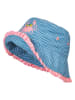 Playshoes Wende-Hut in Blau/ Rosa