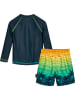Playshoes 2tlg. Badeoutfit in Dunkelblau/ Bunt
