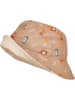 Playshoes Wende-Sonnenhut in Beige/ Hellbraun