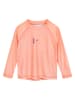 Playshoes Badeshirt "Surfbrett Palme" in Orange