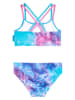 Playshoes Bikini "Batik" blauw/lichtroze