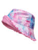 Playshoes Wende-Sonnenhut "Batik" in Rosa/ Hellblau