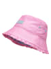 Playshoes Omkeerbare zonnehoed "Batik" lichtroze/lichtblauw