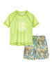 Playshoes 2-delige zwemoutfit "Wave" groen