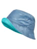 Playshoes Omkeerbare zonnehoed "Hai" blauw