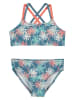 Playshoes Bikini "Palmen" blauw/wit/oranje
