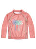 Playshoes Badeshirt "Palmen" in Koralle