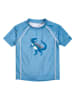 Playshoes Badeshirt "Dino" in Blau