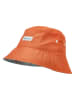 Playshoes Wende-Sonnenhut "Dino" in Orange/ Hellblau