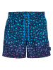 Playshoes Badeshorts in Blau/ Lila