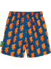 Playshoes Badeshorts in Blau/ Orange