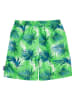 Playshoes Badeshorts "Hawaii" in Grün/ Blau