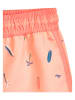 Playshoes Badeshorts "Surfbrett Palme" in Orange