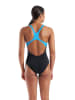 Arena Strój kąpielowy w kolorze czarno-turkusowym
