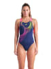 Arena Strój kąpielowy w kolorze granatowo-różowym