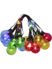 STAR Trading LED-Lichterkette "Bolla Plastic" in Bunt- (L)530cm