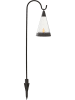 STAR Trading Solarna lampa ogrodowa LED "Pisa" w kolorze czarnym - wys. 70 cm