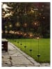 STAR Trading LED-Solar-Gartenstecker "Firework" in Schwarz - (H)100 cm