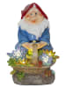 STAR Trading LED-Solar-Dekoleuchte "Gnomy" in Bunt - (H)22 x Ø 14 cm