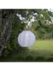 STAR Trading Ledsolarlampion "Festival" wit - (H)25 x Ø 21 cm