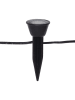 STAR Trading Ledsolarlichtketting "Mini Spot" zwart - (L)210 cm