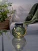 STAR Trading Ledsolarlantaarn "Dotte Glas" groen - (B)15 x (H)13,5 cm