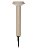 STAR Trading Ledsolartuinsteker "Casa" beige - (H)45 x Ø 16 cm