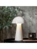 STAR Trading LED-Deko-Leuchte "Mushroom" in Weiß - (B)16 x (H)28 cm