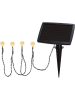 Best Season LED-Solargirlande "Balls" in Weiß - (L)675 cm