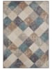 Hanse Home Laagpolig tapijt "Bakke" beige/blauw