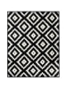 Hanse Home Laagpolig tapijt "Hamla" zwart/wit